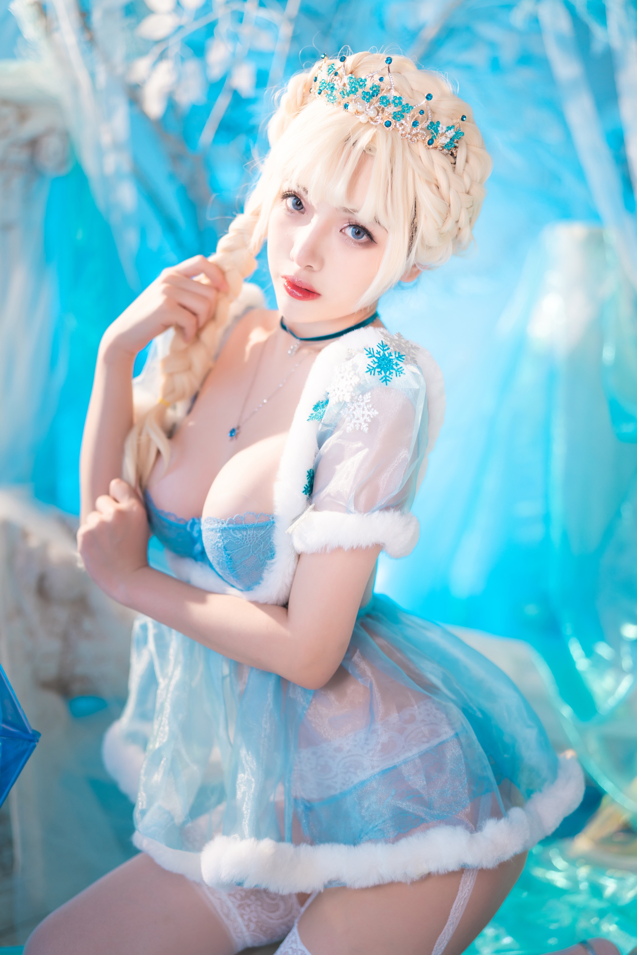 雯妹不讲道理 - NO.108 冰雪 [32P]-XikXak